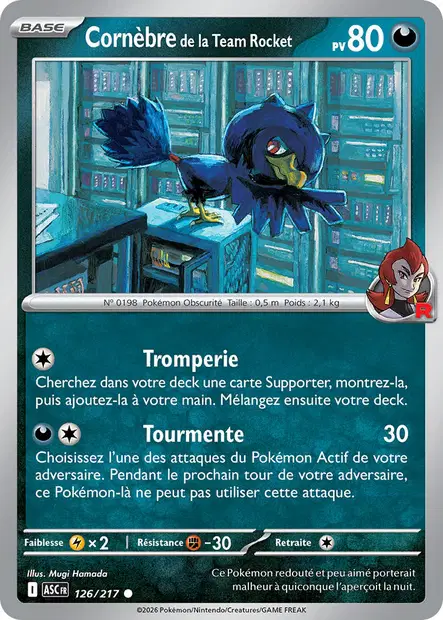 Cornèbre de la Team Rocket