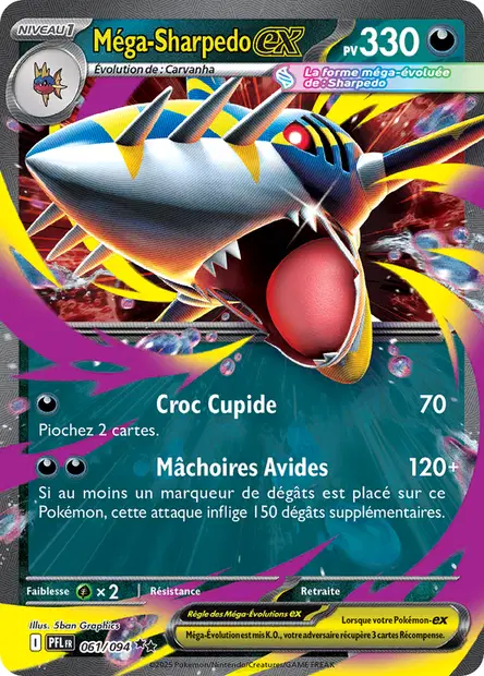 Méga-Sharpedo ex
