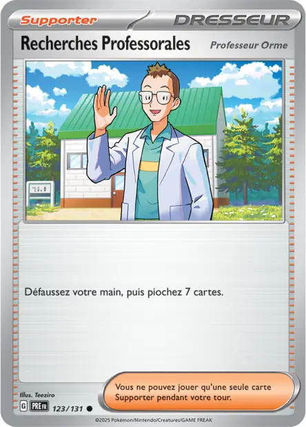 Recherches Professorales - Professeur Orme